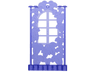 Belville Wall, Ivy Wall with Window 1 x 8 x 12