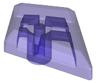 Tile, Modified 1 x 2 Diamond with Bar