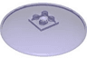 Dish 8 x 8 Inverted (Radar) - Solid Studs