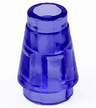 Cone 1 x 1 with Top Groove