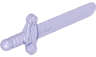 Minifigure, Weapon Sword, Shortsword Elaborate Hilt
