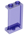 Panel 1 x 2 x 3 with Side Supports - Hollow Studs