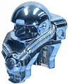 Minifigure, Headgear Helmet with 2 Studs on Back
