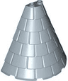 Tower Roof 4 x 8 x 6 Half Cone Shaped with Roof Tiles