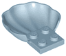 Clam / Scallop Shell with 4 Studs