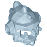 Minifigure, Headgear Helmet Spiked with Side Holes