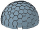 Cylinder Hemisphere 4 x 4 Multifaceted