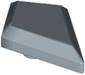 Tile, Modified 1 x 2 Diamond with Bar