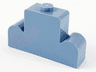 Brick, Modified 1 x 4 x 2 Center Stud Top