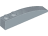 Slope, Curved 6 x 1 with 2 Studs