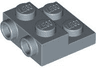 Plate, Modified 2 x 2 x 2/3 with 2 Studs on Side - Hollow Bottom Tube