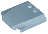 Wedge 4 x 4 x 2/3 Triple Curved