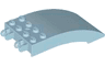 Windscreen 8 x 4 x 2 Curved with Locking Dual 2 Fingers