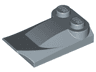 Slope, Curved 3 x 2 x 2/3 with 2 Studs, Wing End