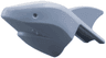 Minifigure, Headgear Head Cover, Shark
