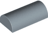 Slope, Curved 2 x 4 Double with Groove