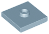 Plate, Modified 2 x 2 with Groove and 1 Stud in Center (Jumper)