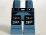 Hips and Legs with Pockets, Belt and Silver Knee Pads Pattern (Jack McHammer)