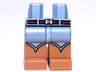 Hips and Medium Nougat Legs with Belt with Buckle and Cowboy Boots Pattern