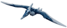 Dinosaur Pteranodon with 4 Studs with Dark Blue Back and Forehead