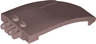 Windscreen 8 x 4 x 2 Curved Taper with Locking Dual 2 Fingers