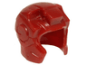 Minifigure, Headgear Helmet Space with Open Face and Top Hinge, with Angular Cheeks  (Iron Man)