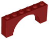 Arch 1 x 6 x 2 - Medium Thick Top without Reinforced Underside