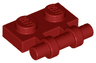 Plate, Modified 1 x 2 with Bar Handle on Side - Free Ends