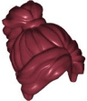 Minifigure, Hair Female Long Wavy with Ponytail