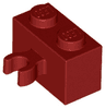 Brick, Modified 1 x 2 with Open O Clip Thick (Vertical Grip)