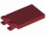 Tile, Modified 2 x 3 with 2 Open O Clips