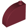 Slope, Curved 3 x 1 x 2 with Hollow Stud