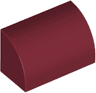 Slope, Curved 1 x 2 with Bottom Stud Holder