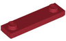 Plate, Modified 1 x 4 with 2 Studs with Groove