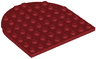 Plate, Round 8 x 8 Rounded End