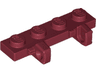 Hinge Plate 1 x 4 Locking Dual 1 Finger on Side
