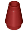 Cone 1 x 1 with Top Groove