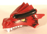 Dragon Head (Fantasy Era) Jaw Upper with Small Black Scales and Yellow Eyes Pattern