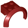 Vehicle, Mudguard 4 x 2 1/2 x 1 2/3 with Arch Round