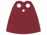 Minifigure Cape Cloth, Standard - Traditional Starched Fabric - 4.0cm Height