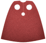 Minifigure Cape Cloth, Standard - Traditional Starched Fabric - 3.9cm Height