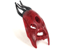 Bionicle Head, Barraki Kalmah with Marbled Black Pattern