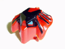 Minifigure, Head, Modified Bionicle Toa Mahri Hewki / Jaller with Blue Eyes Pattern (Jaller)
