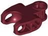 Technic, Axle Connector 2 x 3 with Ball Joint Socket - Closed Sides, Angled Forks with Closed Axle Holes
