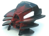 Bionicle Mask Radiak with Marbled Black Pattern