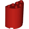 Cylinder Half 2 x 4 x 4