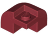 Slope, Curved 2 x 2 x 1 1/3 Corner Round with Recessed Stud