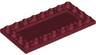 Tile, Modified 4 x 8 Inverted with Studs on Edges