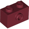 Brick, Modified 1 x 2 with Stud on Side with Bottom Stud Holder
