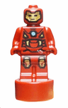 Minifigure, Utensil Statuette / Trophy with Iron Man Pattern